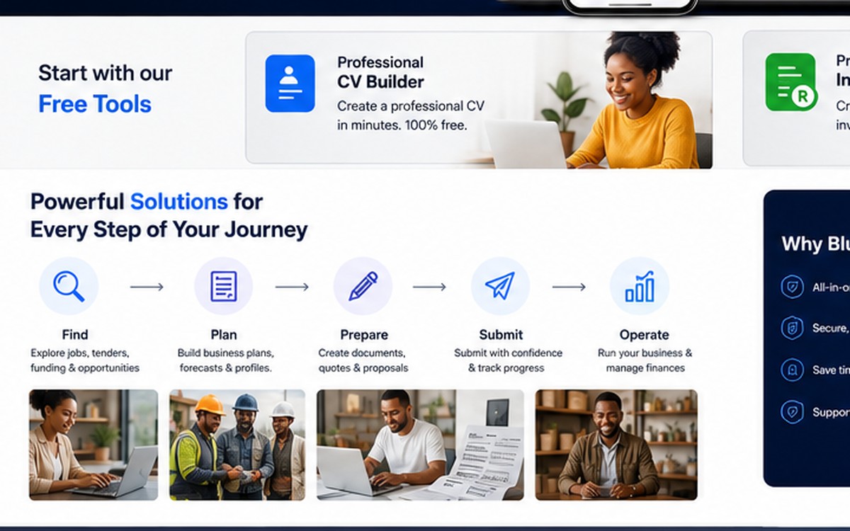 Professional career and CV tools for job seekers