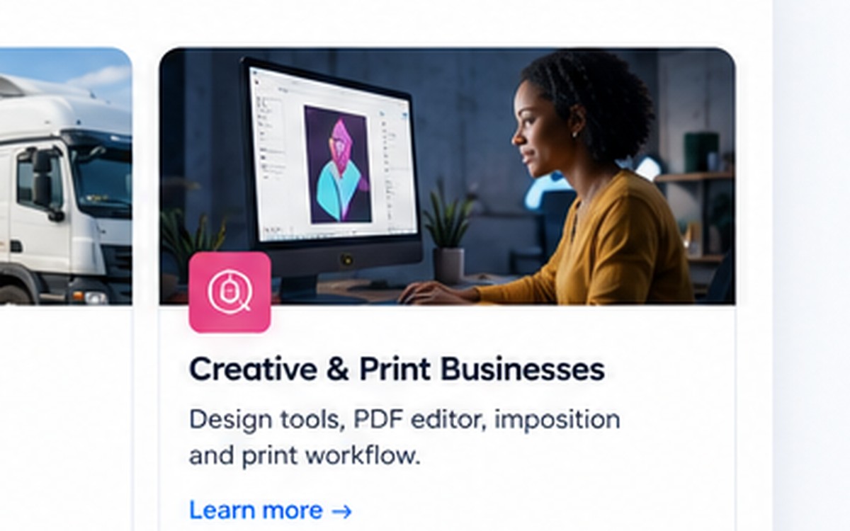 Professional document, PDF and vector design workspace